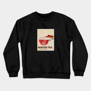 Winter tea Crewneck Sweatshirt